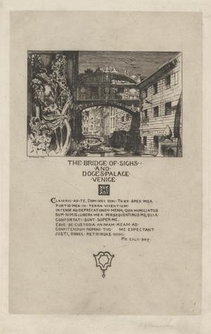 The Bridge of Sighs [North Italian Set: No. 20]