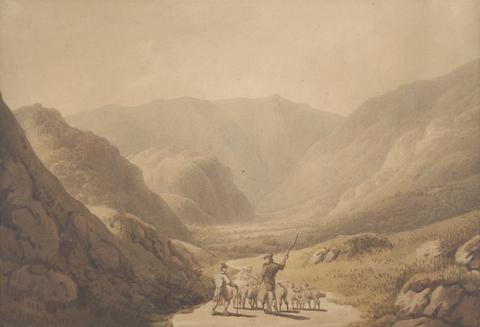 unknown artist Landscape in the Lake District