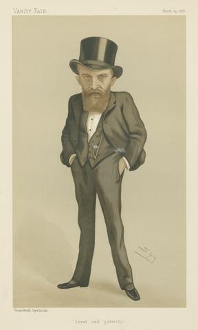 Leslie Matthew 'Spy' Ward Vanity Fair: Politicians; 'Loyal and Patriotic', Mr. Thomas Wallace Russell, March 24, 1888 (B197914.939)