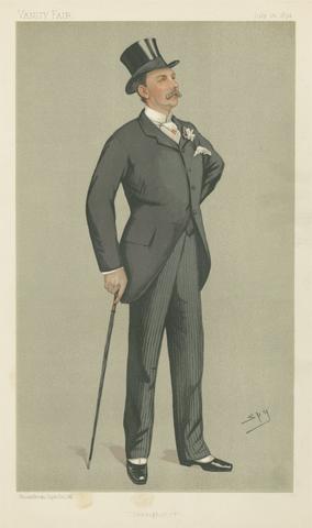 Leslie Matthew 'Spy' Ward Politicians - Vanity Fair. 'Denbighshire'. Col. William Cornwallis West. 16 July 1892