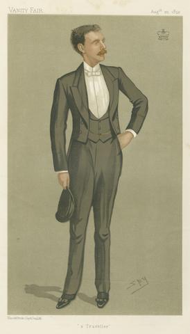 Leslie Matthew 'Spy' Ward Vanity Fair - Explorers and Inventors. 'a Traveller'. Lord Lamington. 20 April 1892