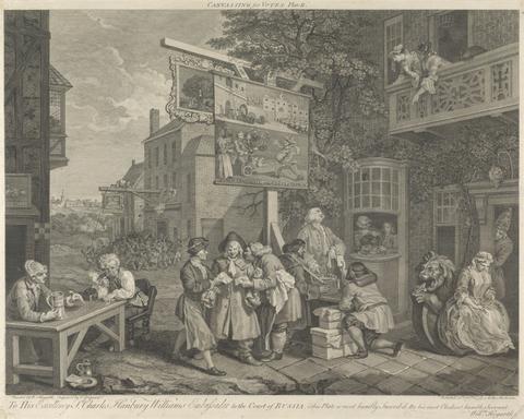 Charles Grignion Canvassing for Votes, Plate II