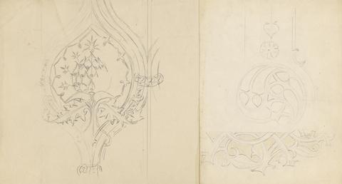 Augustus Welby Northmore Pugin Designs for Gothic Ornamentation