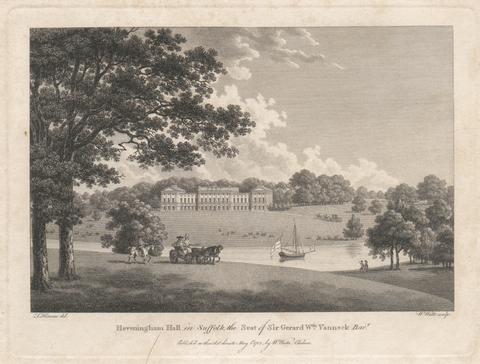 William Watts Heveningham Hall, in Suffolk, the Seat of Sir Gerard William Vanneck Bartholomew