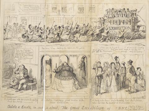 George Cruikshank Odds & Ends, in, out, and about, The Great Exhibition of 1851