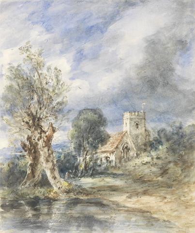 John Constable Stoke Poges Church