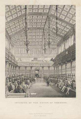Chavane Interior of the House of Commons/ No. 55