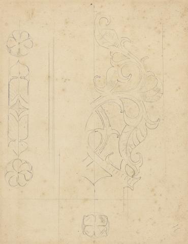 Augustus Welby Northmore Pugin Designs for Gothic Ornamentation
