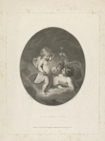 Francesco Bartolozzi RA Venus Childing Cupid