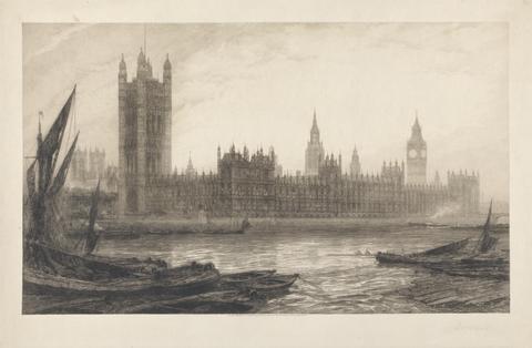 David Law The Houses of Parliament from Lambeth