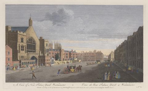 John Boydell A View of New Palace Yard, Westminster