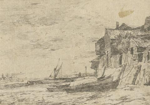 Charles Golding Constable Coastal Scene