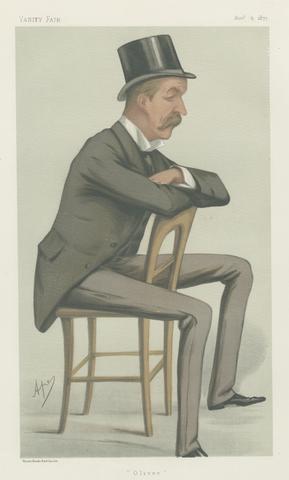 Carlo Pellegrini Vanity Fair: Military and Navy; 'Oliver', The Hon. Oliver George Paulett Montagu, November 3, 1877