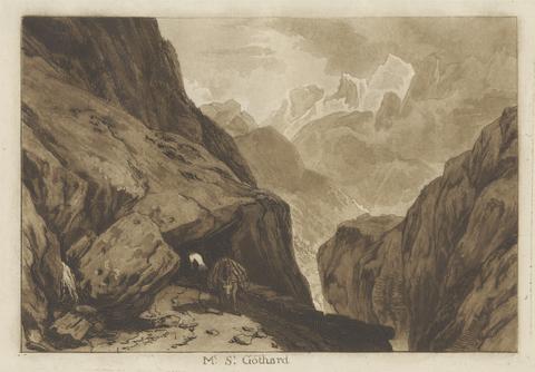 Joseph Mallord William Turner Mt. St. Gothard