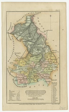 Capper, Benjamin Pitts, cartographer.  Cambridgeshire :
