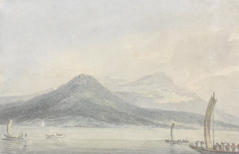 Joseph Mallord William Turner From the Isola Borromena, Lago Maggiore