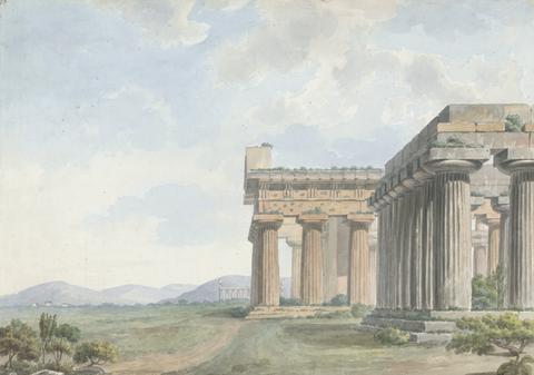 Willey Reveley Views in the Levant: Temple Ruins at Paestum