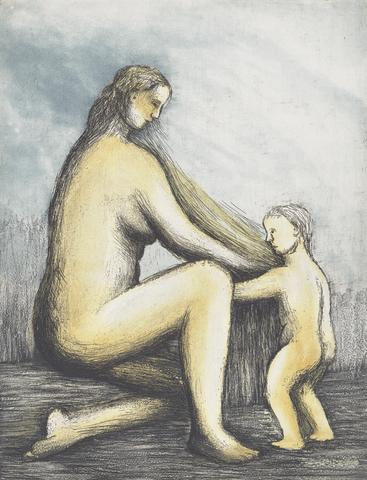 Henry Moore Mother and Child XXVIII