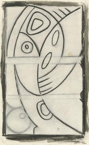 Henri Gaudier-Brzeska Relief Design of an Abstract Female Figure