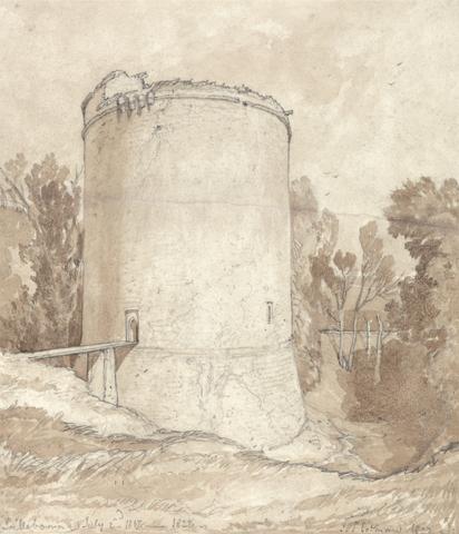 John Sell Cotman Round Tower, Castle of Lillebonne, Normandy