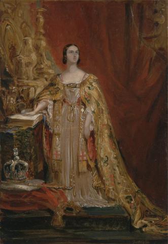 Sir George Hayter Queen Victoria Taking the Coronation Oath, June 28, 1838
