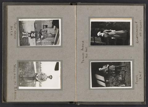  Officer's photograph album of British military hospitals and camps.