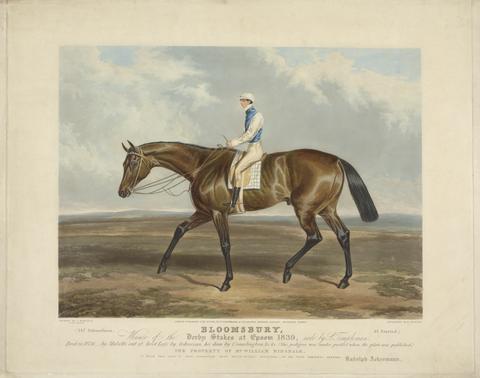 Edward Duncan Racing: Bloomsbury, Winner of the Derby Stakes at Epsom 1839