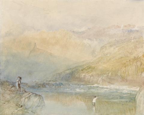 Joseph Mallord William Turner On the Mosell, Near Traben Trarbach