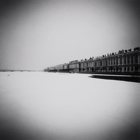 Michael Kenna Hermitage and Frozen Neva, St. Petersburg, Russia #16/45