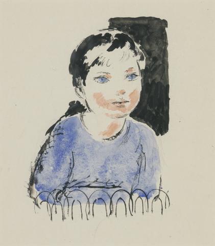 Vanessa Bell Young Boy in Blue Shirt