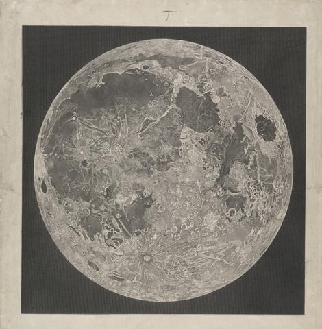 John Russell Lunar Planisphere, Flat Light