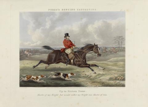 John Harris Fox Hunting: Fores's Hunting Casualties - Up to Sixteen Stone