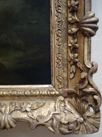 unknown framemaker British or Irish, Provincial Louis XV style frame