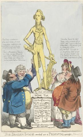 Charles Williams The Brazen Image Erected on a Pedestal Wrought by Himself