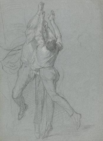 John Singleton Copley Study of Sailors Raising a Flag for the Victory of Lord Duncan