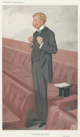 Leslie Matthew 'Spy' Ward Politicians - Vanity Fair. 'An Imperialist without Guile.' Lord Newton. 14 October 1908