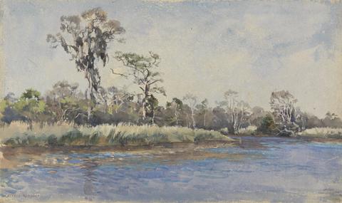 Alfred Parsons A Creek at Wilmington, N.C.