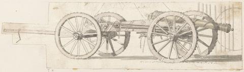 Thomas Sandby RA Gun and Limber, No. 7