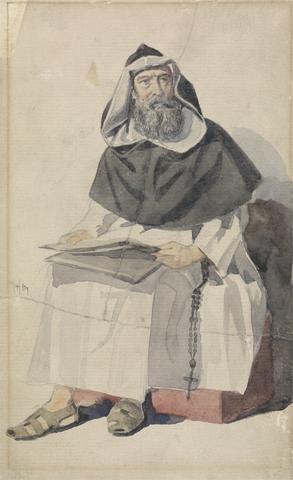 Richard Dadd Portrait of a Monk
