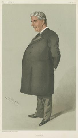 Leslie Matthew 'Spy' Ward Politicians - Vanity Fair - 'Australia' Sir Edmund Barton. October 16, 1902