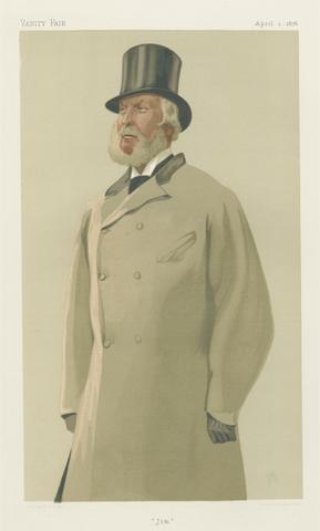 James Tissot Vanity Fair: Military and Navy; 'Jim', Major-General the Hon. James MacDonald, April 1, 1876