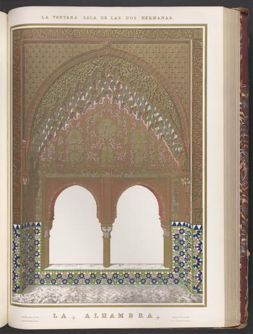 Goury, Jules, 1803-1834, ill. Plans, elevations, sections, and details of the Alhambra /
