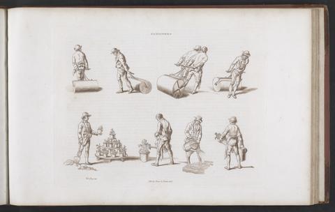 Pyne, W. H. (William Henry), 1769-1843, ill. Microcosm, or, A picturesque delineation of the arts, agriculture, manufactures, &c. of Great Britain : in a series of above six hundred groups of small figures for the embellishment of landscape ... : the whole accurately drawn from nature, and etched /
