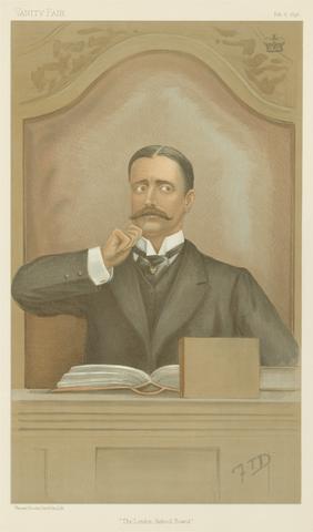 F. T. Dalton Politicians - Vanity Fair. 'The London School Board'. The Marquis of Londonderry. 6 February 1896