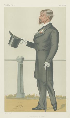 Leslie Matthew 'Spy' Ward Vanity Fair: Military and Navy; 'Conspicuous and Cool', Major-General Charles Fraser, September 6, 1879