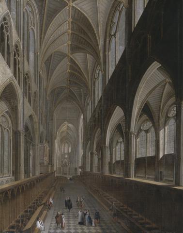unknown artist The Interior of Westminster Abbey