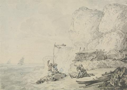 Thomas Rowlandson Shipwrecked Sailors