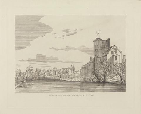 unknown artist Canonbury Tower, Islington in 1820