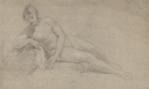 William Hogarth Study of a Female Nude