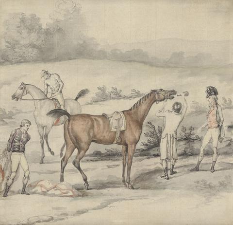 Louis Philippe Boitard Dosing a Racehorse